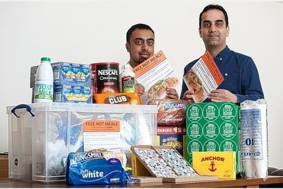 Walsall Volunteers Providing Food For The Homeless During Ramadan