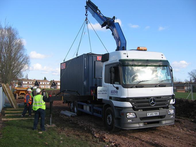 Shipping Container Haulage