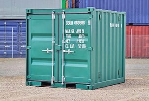 8ft container tool shed