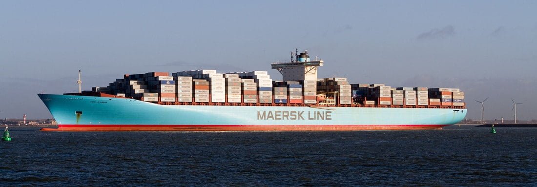 Four Times The Size Of The Titanic, The Estelle Maersk