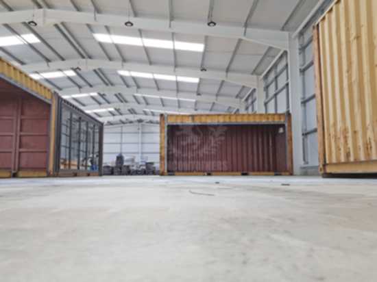 Containerised Office Development in Edinburgh - Lion Containers Ltd