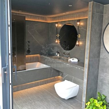 20ft Pop Up Bathoom Showroom Container