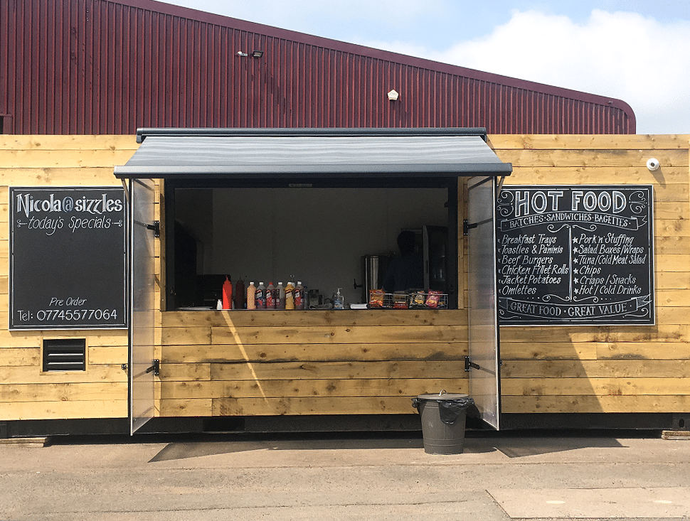 20ft Cladded Container Catering Unit