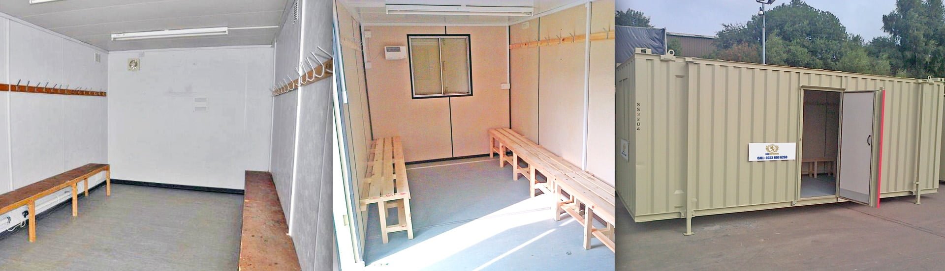 Containers for Changing Rooms Lion Containers Ltd