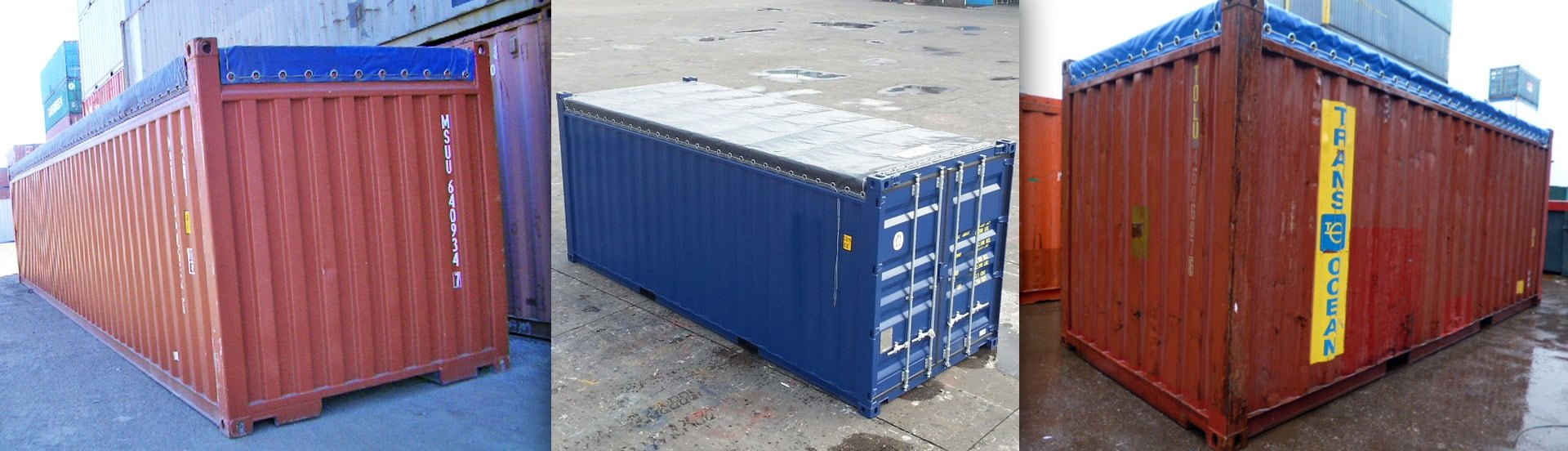 Tarpaulin for Open Top Container Lion Containers Ltd