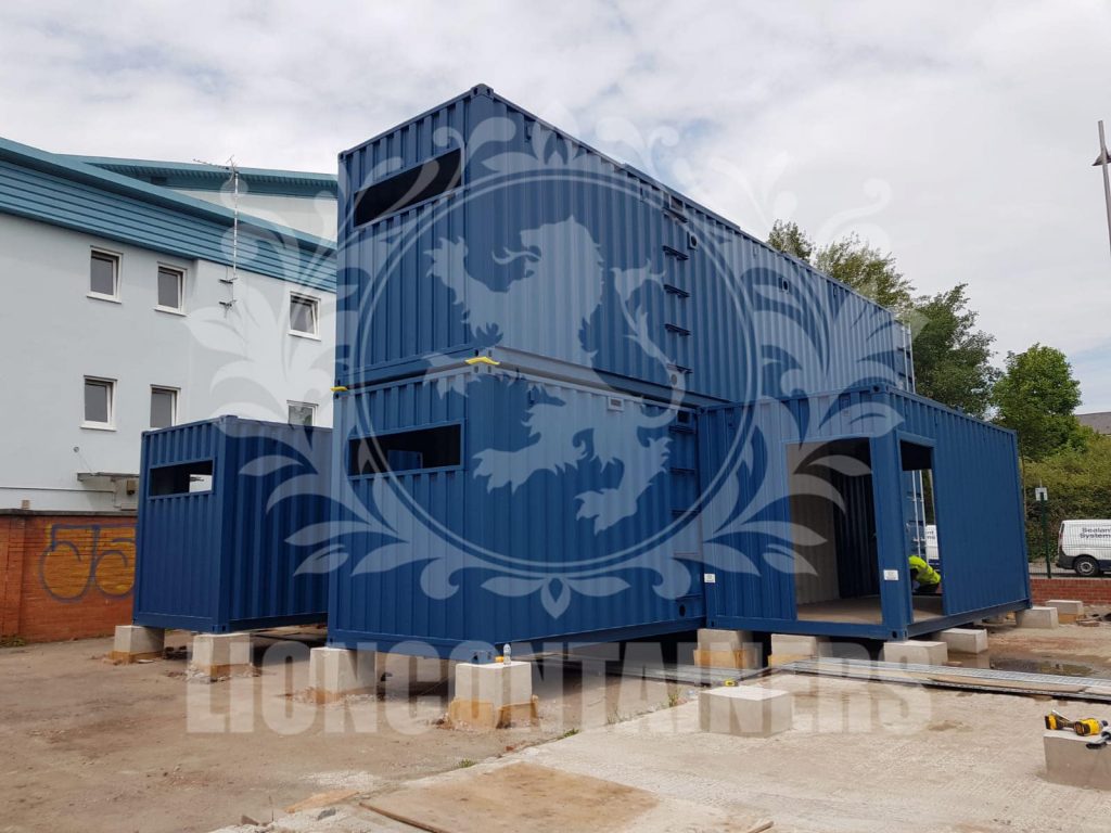 Cardiff Container Housing Lion Containers Ltd