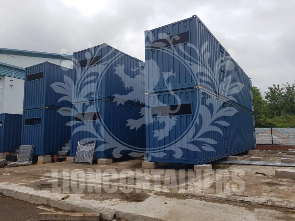 Cardiff Container Housing Lion Containers Ltd