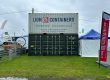 Lion Containers set up at the Royal Welsh Show.