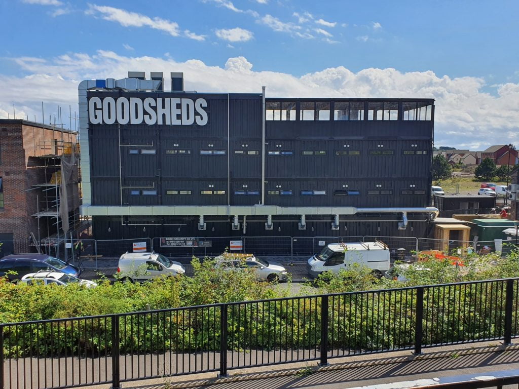 Goodsheds, Barry - Shipping Container Restaurants and Cafes