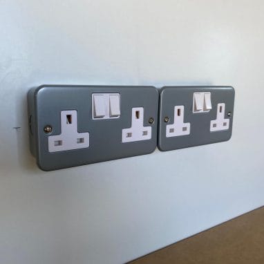 shipping container workshop- sockets
