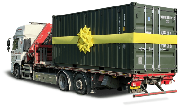 YFC Container with ribbon