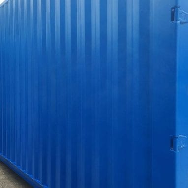 40ft high cube container- scottish blue 3