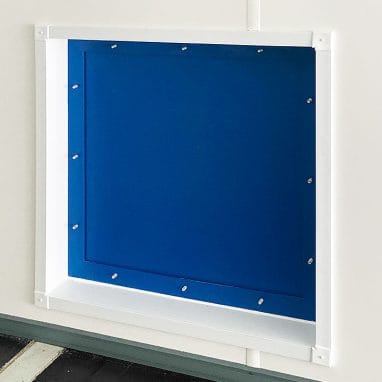 40ft high cube container- scottish blue - interior 4