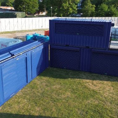 Pop up bar for festivals