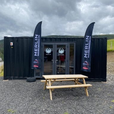 Used 20ft Container Transformed into Clothing Store 2