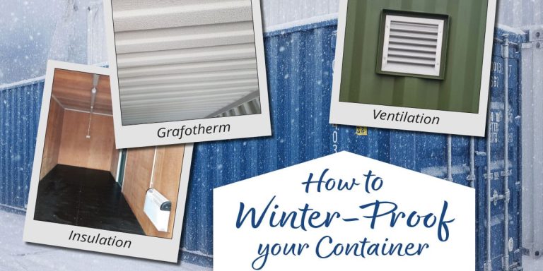 How to Winter-Proof Your Container with Shipping Container Insulation