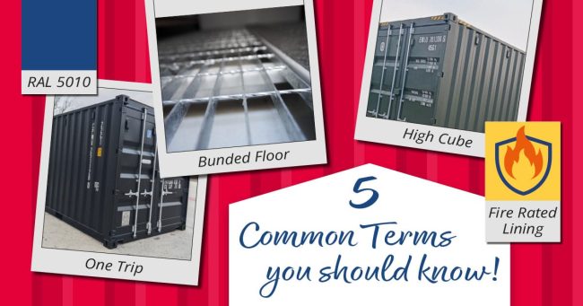 Shipping Container Conversions: 5 Common Terms You Should Know