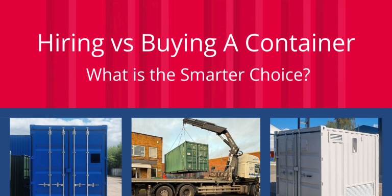 Hiring vs Buying A Container: What is the Smarter Choice?
