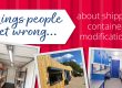 Things People Get Wrong About Shipping Container Modifications