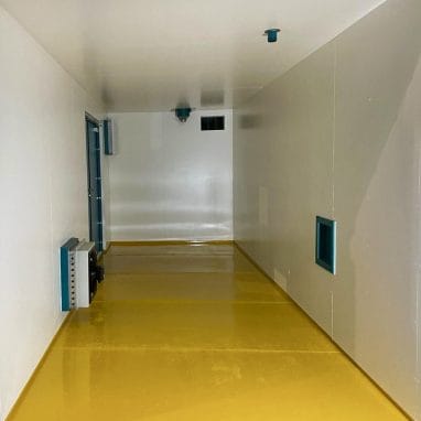 Hydrogen testing - testing area