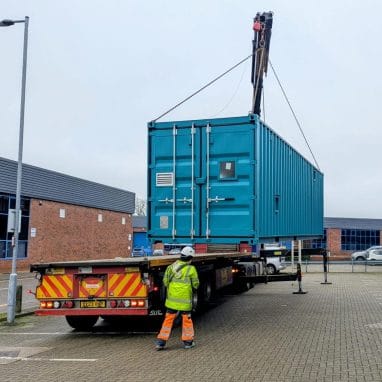 Hydrogen testing container 1