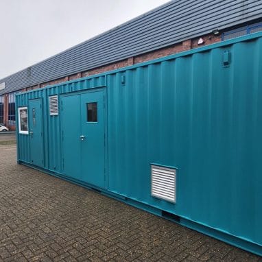 On-site Hydrogen testing container