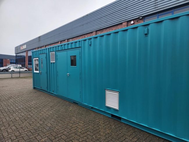 On-site Hydrogen testing container