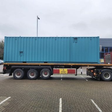 Hydrogen testing container - delivery