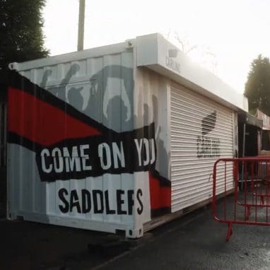 Container Bar for Walsall FC