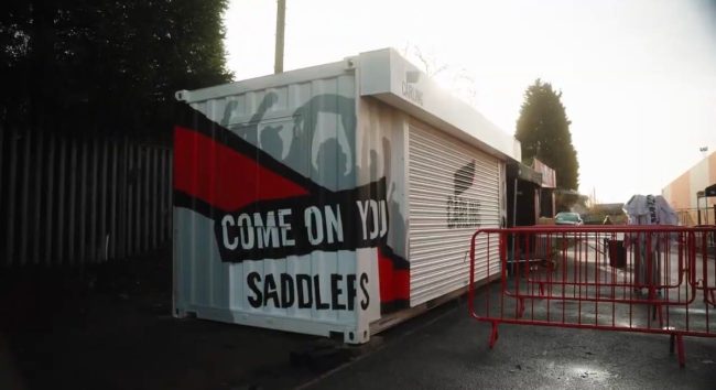 Container Bar for Walsall FC