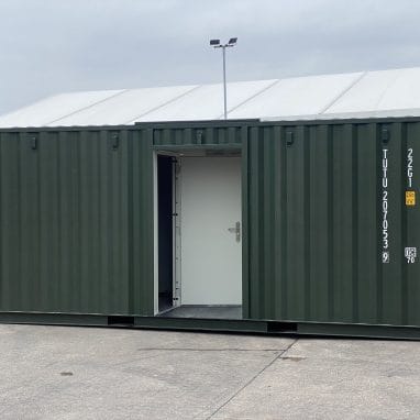 Shipping container toppers 1