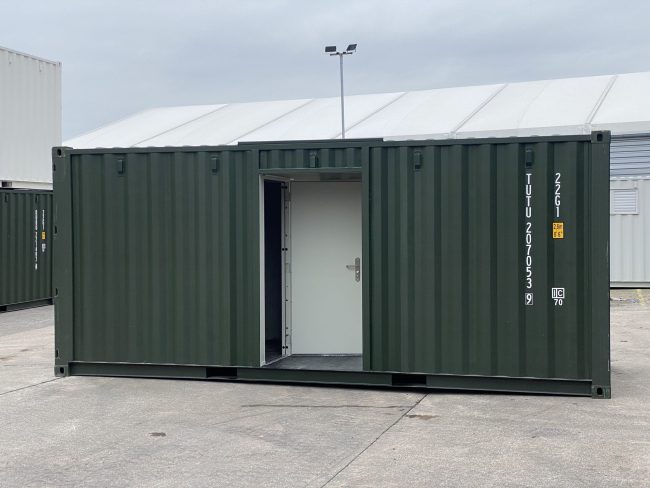 Shipping container toppers 1