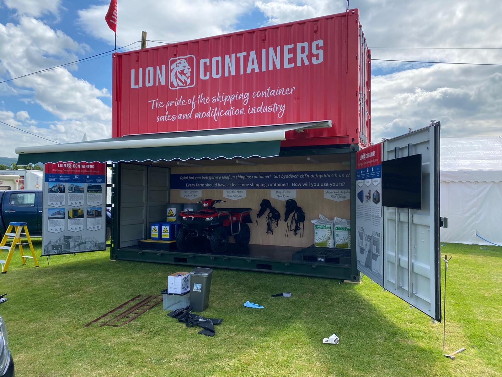 Machinery Storage at the Royal Welsh Show