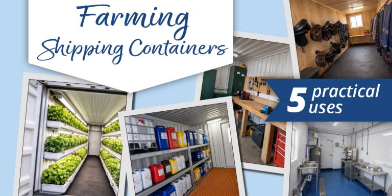 Farming containers- 5 Practical Uses