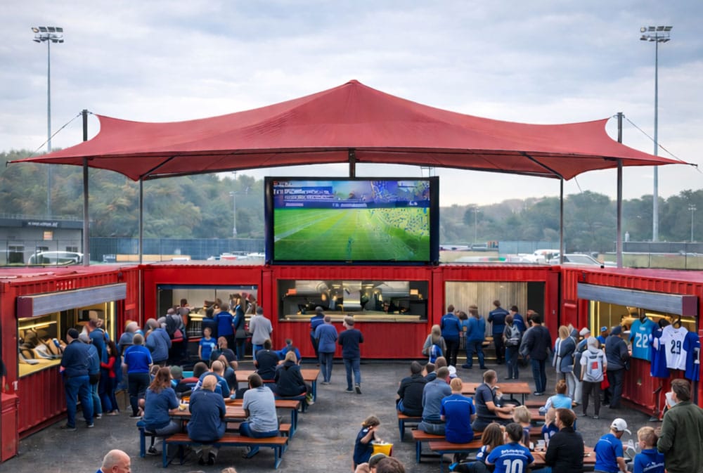 Fan Zone architects impression