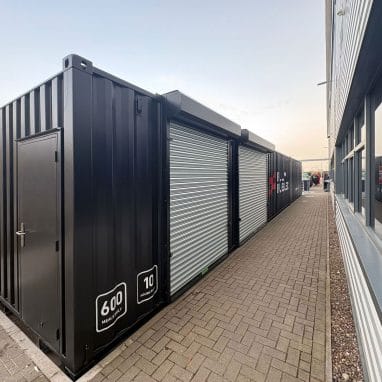 Canteen roller shutters