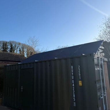 Solar Powered Garden Office 3