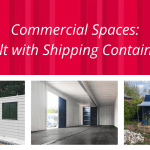 Commercial Spaces Built with Shipping Containers