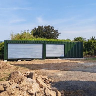 Shipping Container Garage