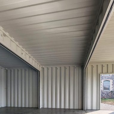 Container Garage interior