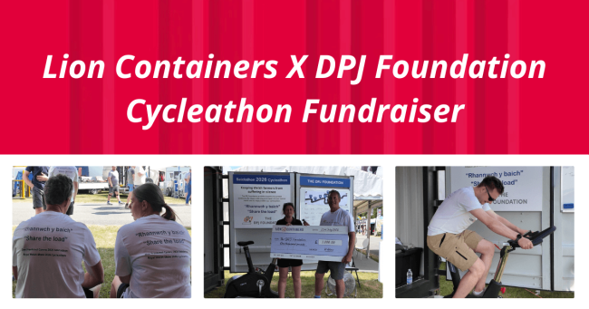 Lion Containers X DPJ Foundation Cycleathon Fundraiser