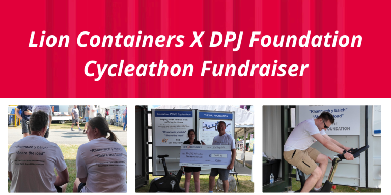 Lion Containers X DPJ Foundation Cycleathon Fundraiser
