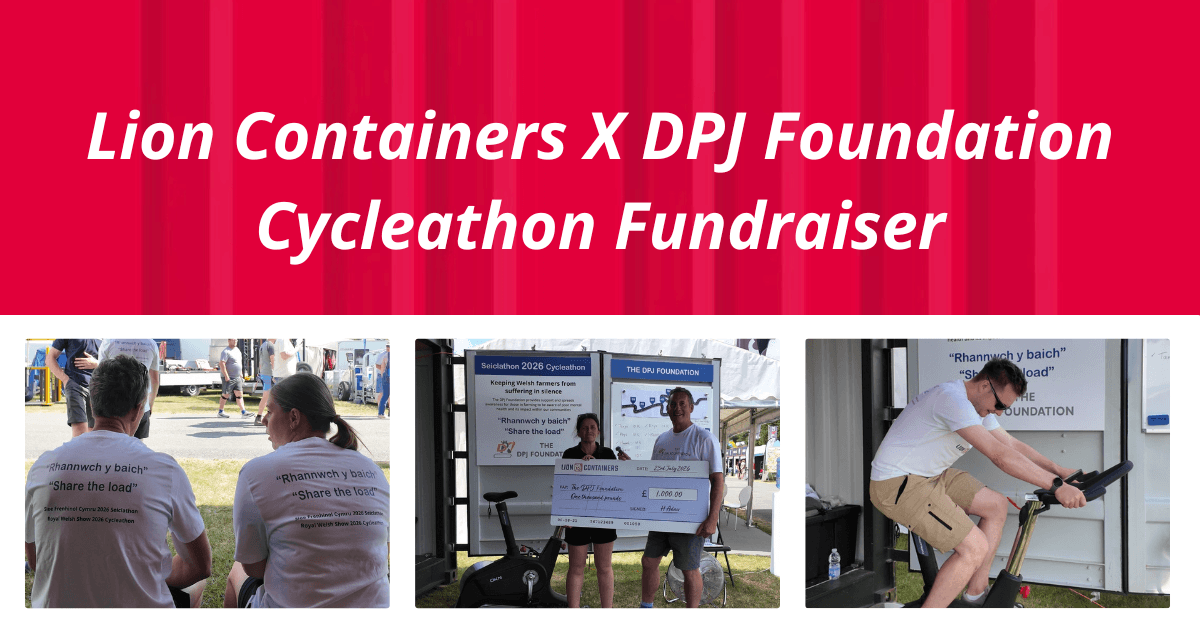Lion Containers X DPJ Foundation Cycleathon Fundraiser