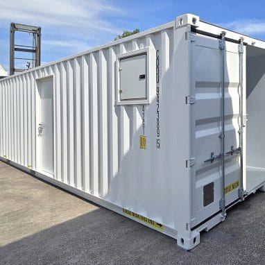 40ft Container Workshop exterior 3