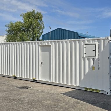40ft Container Workshop exterior 1