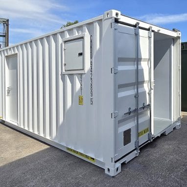 40ft Container Workshop exterior 4