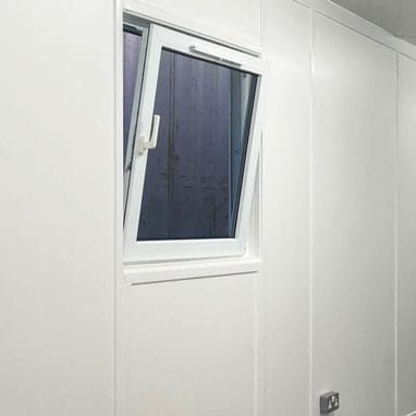40ft Container Office - window
